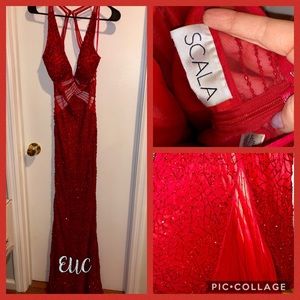 EUC SCALA Gown - GORGEOUS